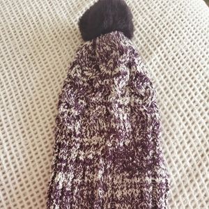 Fuzzy weather hat